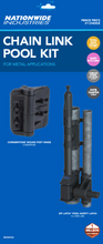 Load image into Gallery viewer, Pool Gate Hardware Kit - Chain Link Posts