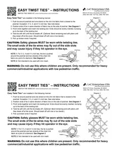 Easy Twist Fence Ties (Bag of 100)