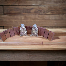 Load image into Gallery viewer, Authentic Eastern Red Cedar Blocks for Clothes Storage w/ Aromatic Cedar Sachet Bags