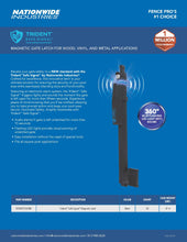 Load image into Gallery viewer, Trident Safe Signal Magnetic Pool Latch