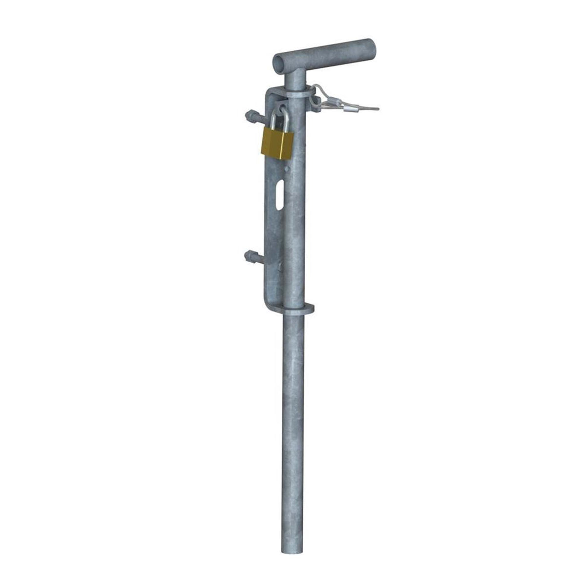 COMMERCIAL DROP ROD W/ PAD LOCKABLE TAB – Ozark Fence & Supply