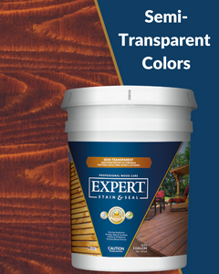 Semi-Transparent Wood Stain & Sealer - Stain & Seal Experts Store